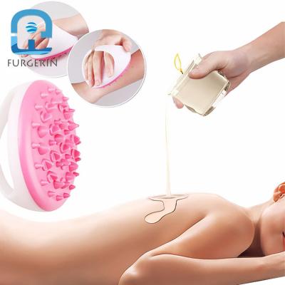 China Multifunctional Home/Travel/Health Care Massager Brush Plastic Rubber Body Hotel/Salon Convenient for sale