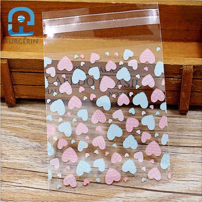 China Factory Price Lovely Christmas Disposable Cookie Candy Gift Packaging Bags for sale