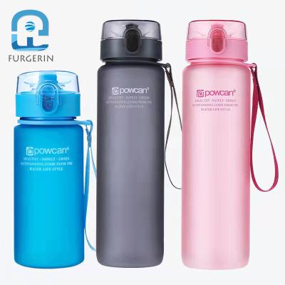 China Sustainable Plastic Outdoor Plastic Convenient Water Bottle Wholesale Student Promotion Gift for sale