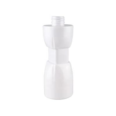 China BEAUTY PACKAGING Unique White Body Shape Design Shampoo Shower Gel PET Plastic Empty Bottle for sale