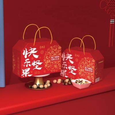 China Customized New Design Recyclable Luxury Gift Box Snack Dessert Food Packaging Box With Mystery Surprised Gift Box for sale