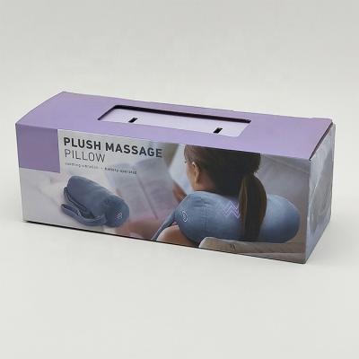 China Recyclable Custom Logo Packaging Boxes Snap Folding Cardboard Box For Shoulder And Neck Massage Instrument Electronic Packaging Box for sale