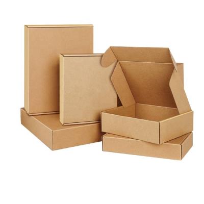 China Recycled Materials Customized Factory Aircraft Folding Transport Box Multi-size Clothing Packing Box 1T-7T Corrugated Mailer Box With Logo for sale