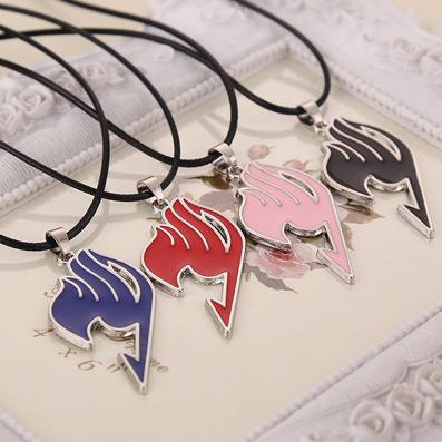 China FASHIONABLE Costume Jewelry Tail Necklace 4 Color Anime Cosplay Fairy Necklace for sale