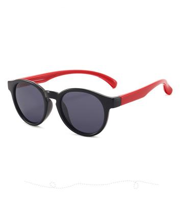 China Newest High Quality Design Kids TPEE Sunglasses Flexible Kids Sunglasses for sale