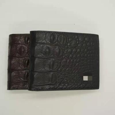 China Wholesale Luxury Small Size Men Wallet Card Holder Vintage Large Capacity Genuine Leather for sale