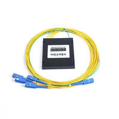 China FTTX Systems / PON Networks / CATV Links / Optical Signal Distribution 1 8 PLC Fiber Optic Splitter Splice 1*8 BOX Fiber Optic Optic Splitter for sale