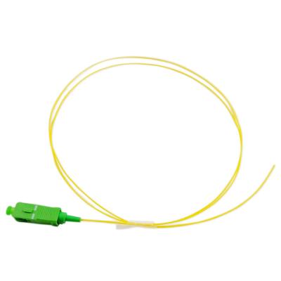 China SC/LC Fiber Patch Cord Manufacturing Fiber Patch Cord Drop Cable Indoor High Quality Single Mode Simplex With APC/UPC Braid for sale