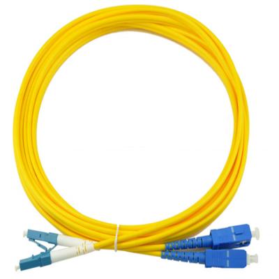 China Ftth SM sx 2.0mm 3.0mm Top Quality SC LC Fiber Optic Patchcord for ftth solutions for sale