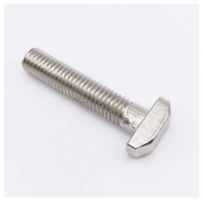 China 1Y01.A4XA.01 industrial factory supplied bright galvanized m8 slot 8 hole size hammer head t-bolt made in china for sale