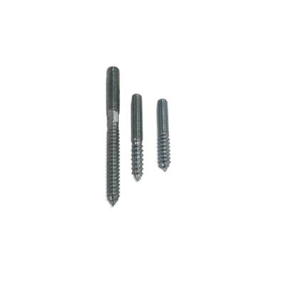 China Mechanical Machine Carbon Steel End Stud Ended Thread High Tensile Double Bolt For Hanger for sale