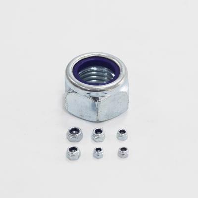 China Automotive Industry Corrosion Resistant Multisize Insert Flange Nylock Stainless Steel Nylon Half Nut for sale