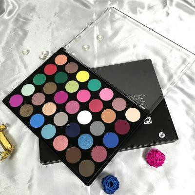 China Makeup Supplier Waterproof Eyeshadow Palette Custom Eyeshadow Palette Private Label for sale