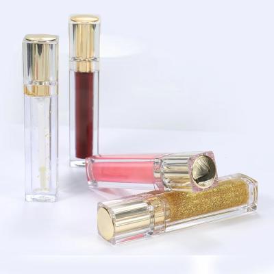 China Waterproof Vegan Lip Gloss Makeup Private Label Shimmer Lip Gloss For Wholesale Glitter Lip Gloss for sale