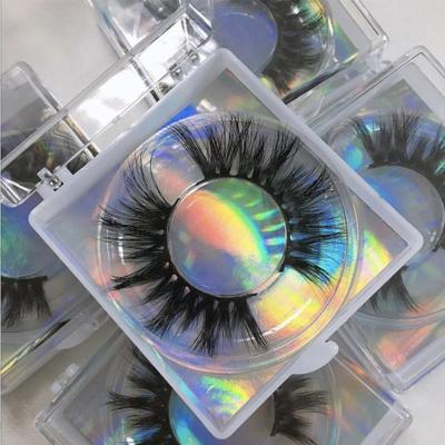 China Sensitive Mink Lashes Cruelty Free 3D Mink Eyelashes Packaging Box For Top False Eyelashes for sale