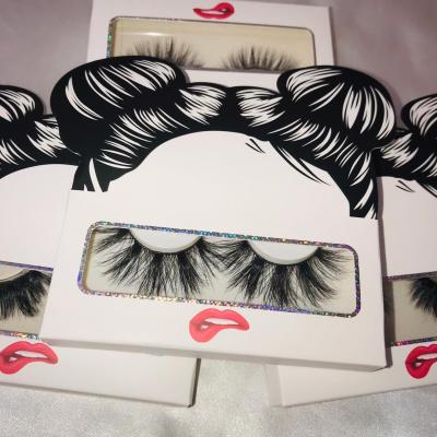 China Nicetimelashes 2021 hot-selling hand made mink crisscross lashes 3d wholesale sellers mink lash lashes 25mm with free box for sale