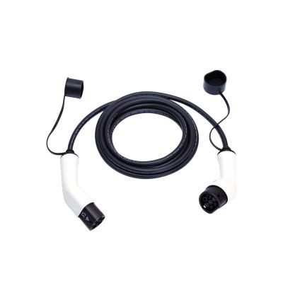 China Voltage Monitoring New Product Hot Sale TPU Cable Material ev ac charging cable type 2 to type2 with protection for sale