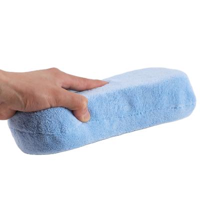 China Single Premium Microfiber Auto Wash Soft Cleaning Sponge for sale