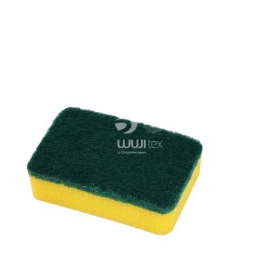 China Sustainable Hot Sale Universal Custom Durable Thick Kitchen Biodegradable Cleaning Sponge For Washing Dish Daily Support Customized for sale