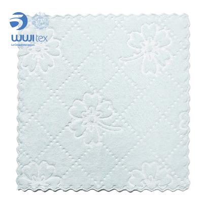 China Sustainable Print Microfiber Table Leather Cleaning Cloth Cleaner Wiping Rags Dishcloth Towel for sale