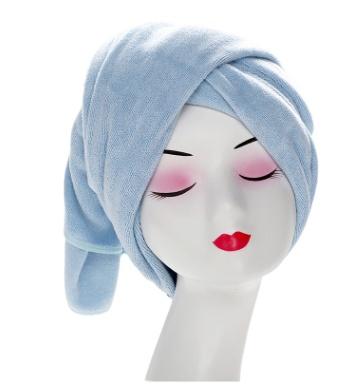 China QUICK DRY High Quality Super Absorption Microfiber Hair Towel Wrap Turbans for sale