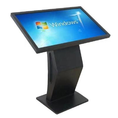 China 32 Inch 43/49/55/65 Inch Floor Stand Information Self Service Contact Kiosk Advertising Machine With Win 10 /Android 8.0 32inch for sale