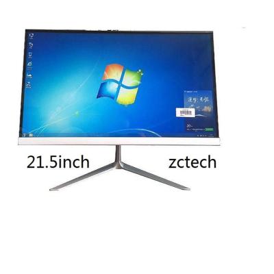 China Game/School/Office All In One PC Intel Core i3/i5/i7 Processor 21.5inch Narrow Border Curved Desktop Computer for sale