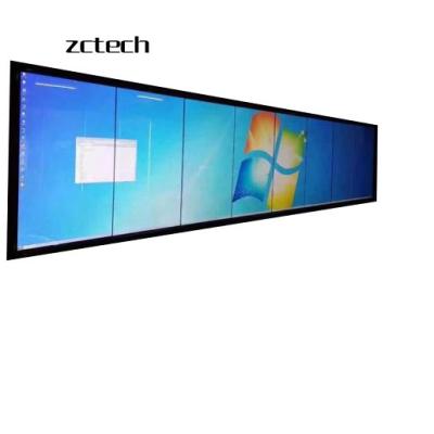 China Large Size LED WALL/Office Ceiling Presentation Equipment 55inch 3*4 IR Touch Frame For Outdoor Advertising LCD Screen LCD Video Wall for sale