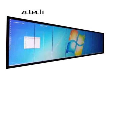 China Large Size LED WALL/Office Ceiling Presentation Equipment 49inch 5*4 IR Touch Frame For Outdoor Advertising LCD Screen LCD Video Wall for sale