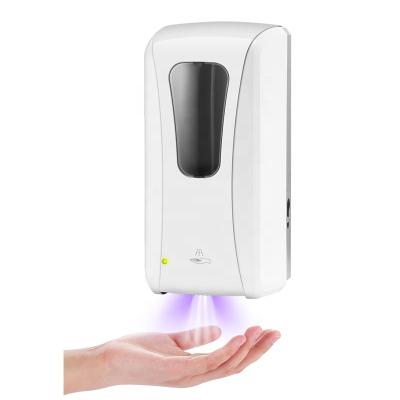 China Automatic Foam Soap Dispenser 1000ML Alcohol Hand Sanitizer Gel Dispenser, Hands Free Sanitizer Wall Mounted Automatic Soap Dispenser for sale