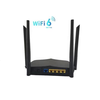 China Home Wifi Router Quad Core Fast Speed ​​2.4Ghz 5Ghz Long Distance Smart Wifi 6 Mesh Network Wireless Router for sale