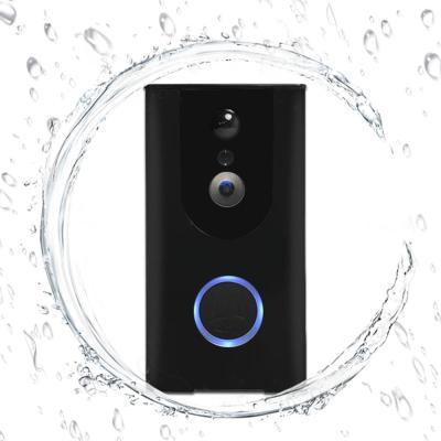 China Automatically wake up smart door bell camera dc 12v wifi wireless video doorbell for sale