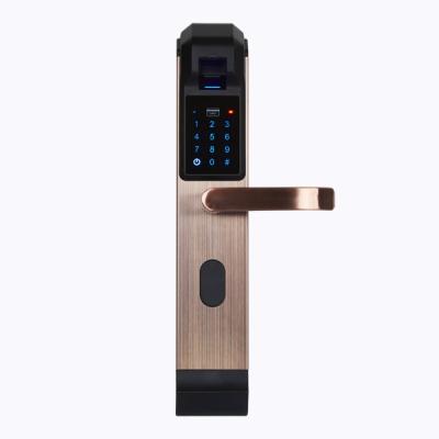 China China Factory Price Commercial Smart Home Security Card Front Door Lock Password for sale