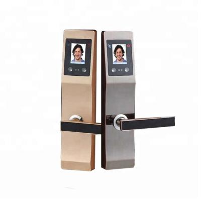 China Ommercial Face ID Recognition Palmprint Access Keyless Smart Door Lock for sale