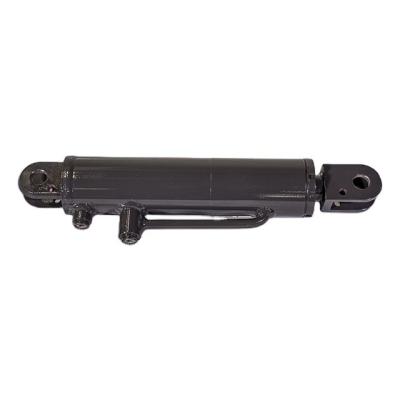 China Custom Manufacturers Steel Steering Hydraulic Cylinder With Metal Pins for sale