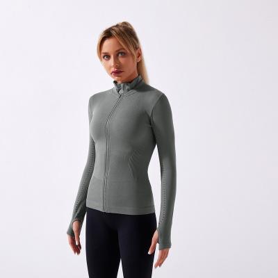 China Outdoor Tops Breathable Wholesale Yoga For Women Fitness Training Running Activewear Comfortable Yoga Fitted Long Sleeve Top for sale