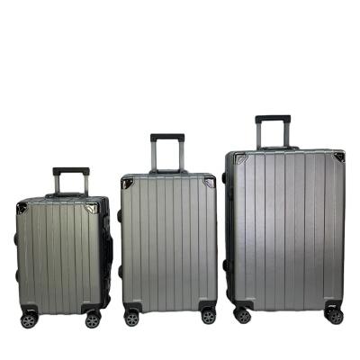 China PopularFashionable Luggage box 20 inch boarding case wholesale 28 inch trolley case universal wheel travel aluminum frame 24 inch male and female s for sale