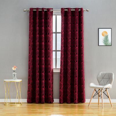 China Hot Selling Luxury Popular High Quality Latest Drapery Jacquard Curtain For Bedrooms, Living Rooms for sale