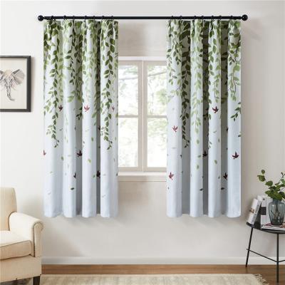 China Blackout Fancy Living Room Blackout Curtains Printed And Drape Decorative Window Room Curtains Wholesale For Bedroom for sale