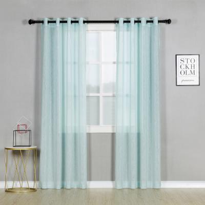 China Germany Modern Hot Selling Modern Ready Made Sheer Curtain For Bedrooms And Living Rooms for sale