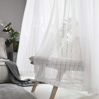 China Tulle Bay Window Germany Style European Light Filtering Sheer Cheap Curtains For Home Privacy To Protect For Window Decoration for sale