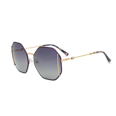 China 2022 fashion sunglasses shape fashionable balanced round metal sunglasses women metal square vintage sunglasses new model for sale