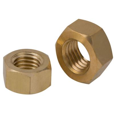 China Heavy Industry Special Hot Selling Low Price Guaranteed Din934 Quality Bolt Nuts Hardware Products Brass Hex Nut for sale