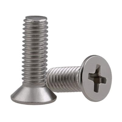 China M2*20 Pan Stainless Steel Flat Countersunk Head Screw 3/16 for sale