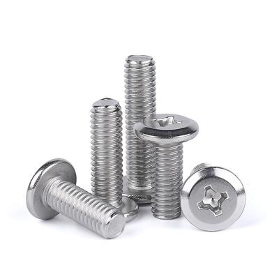 China Pan 304 Stainless Steel Connector Hardware Furniture Bolt Pan Phillips Metric Spring Flush Garden for sale