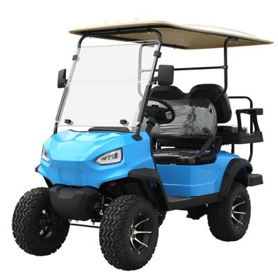 China Battery Powered Electric Golf Buggy 205/50-10 (4 Seats WH2020ASZ/2+2 Factory China New Tire Golf Carts Custom Club Car Dia 460mm) for sale