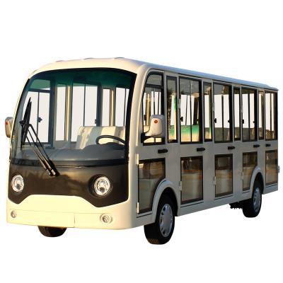 China 17 Pass L117D-Fb Small Bus Golf Battery Wholesale Passenger Electric Sightseeing Car Mini Car Open for sale