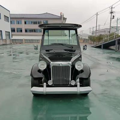 China 8seats Coach FY-GD-8 A-B Electric Classic Sightseeing Vintage Tourist Car With CE Certificate 205/50-10 (Tire Diameter 460mm) for sale