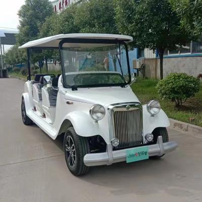 China 8seats Car FY-GD-8 C-W Electric Classic Sightseeing Vintage Tourist Car With CE Certificate 205/50-10 (Tire Diameter 460mm) for sale