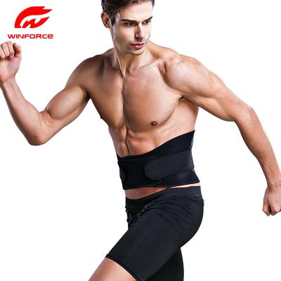 China Custom Wholesale Neoprene Slim Back Body Waist Trimmer Slimming Waist Trainer Belt Waist Support Brace for sale